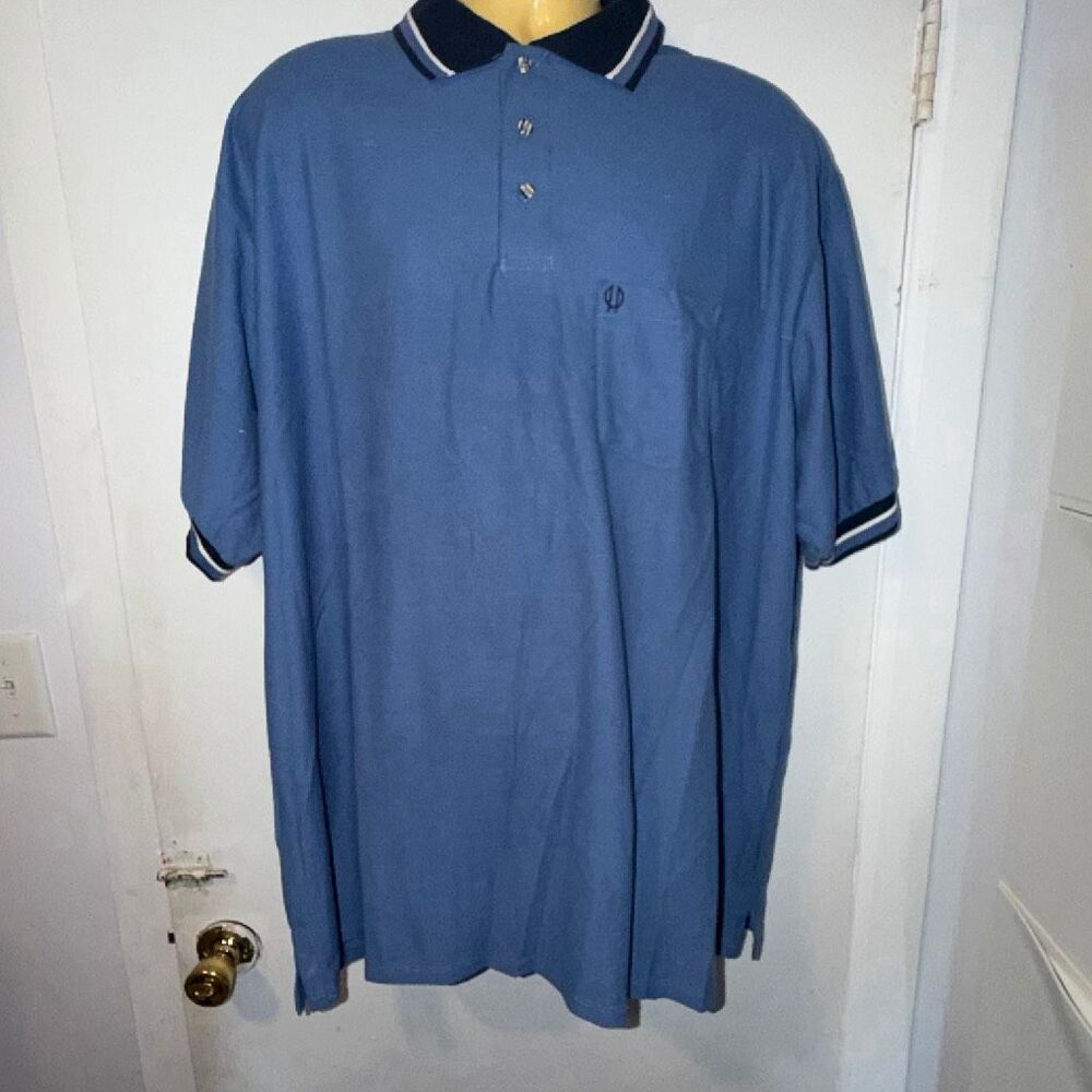 RED KAP Powder Blue Polo Shirt-3XL {NWOT}